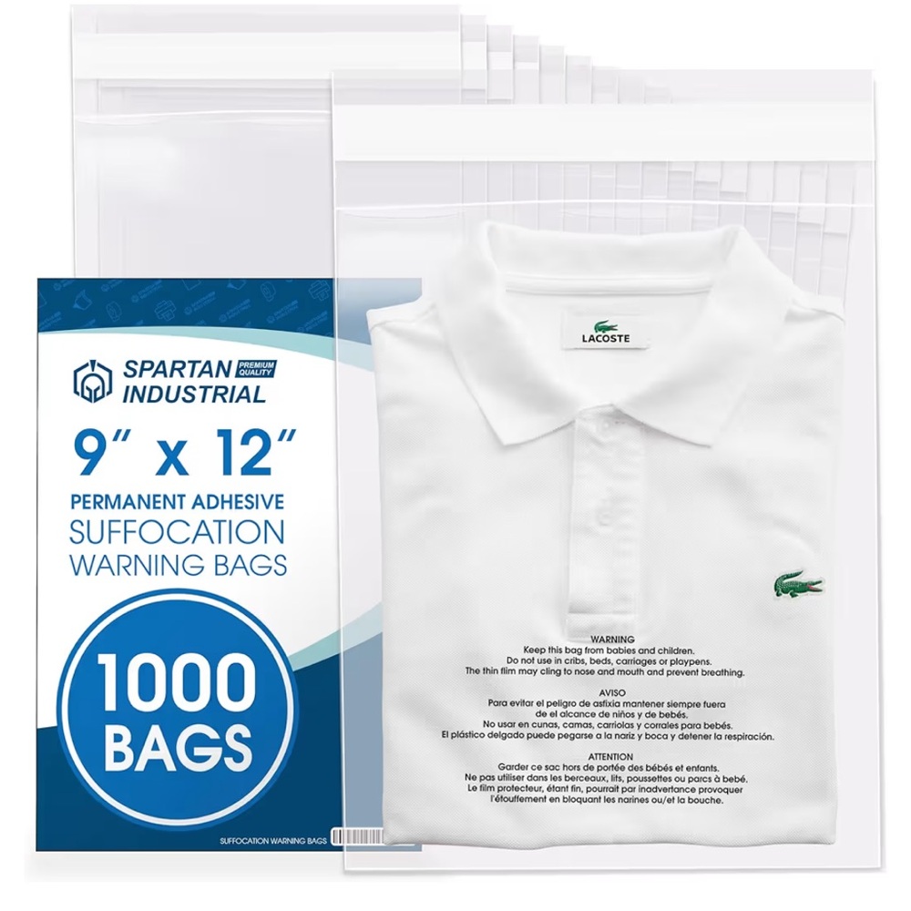 Spartan Industrial self sealing bags